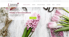 Desktop Screenshot of kwiaciarnia-lenczowski.pl